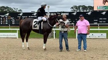 Samy Camacho cuadruplica en el día inaugural y ya es líder en la estadística del meeting Samy Camacho cuadruplica en el día inaugural y ya es líder en la estadística del meeting