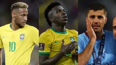 Neymar le lanza una punta a Rodri para defender a Vinicius Jr. (+Detalles) Neymar le lanza una punta a Rodri para defender a Vinicius Jr. (+Detalles)