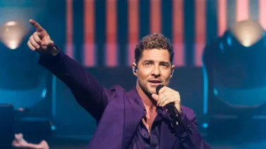 El percance que sufrió David Bisbal en el escenario (+Video)