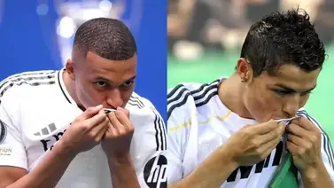 Kylian Mbappé es retratado por Cristiano Ronaldo con el Real Madrid en esta estadística Kylian Mbappé es retratado por Cristiano Ronaldo con el Real Madrid en esta estadística
