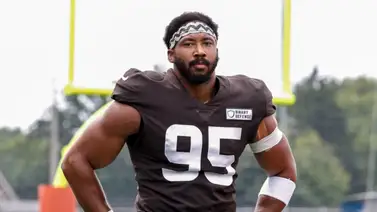 NFL: Myles Garrett cerca de récord con los Browns (+Estadística) NFL: Myles Garrett cerca de récord con los Browns (+Estadística)
