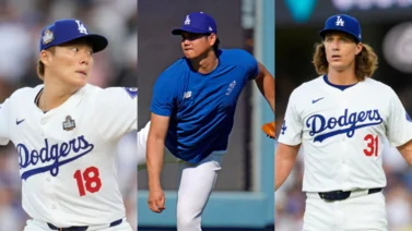 MLB: Esta sería la rotación abridora de los Dodgers para el 2025. ¡Qué nivel! (+Videos)