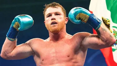 Canelo Álvarez sorprende en la 'Mañanera' de Claudia Sheinbaum y anuncia evento para el 2025 (+Video)