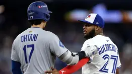 Vladimir Guerrero Jr. y Shohei Ohtani desatan el poder con estadísticas de postemporada inéditas en 2025