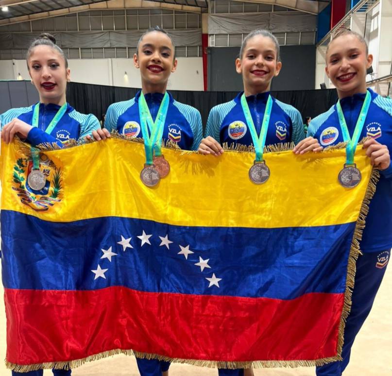 Venezuela logra subcampeonato en el Suramericano Age Group y Junior de gimnasia rítmica Venezuela logra subcampeonato en el Suramericano Age Group y Junior de gimnasia rítmica