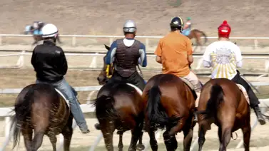 Una de las yeguas de Carlos Radelli quedó retirada del 5y6 de La Rinconada Una de las yeguas de Carlos Radelli quedó retirada del 5y6 de La Rinconada