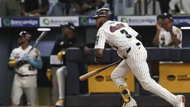 LVBP: Harold Castro pone arriba a Leones con cuadrangular LVBP: Harold Castro pone arriba a Leones con cuadrangular