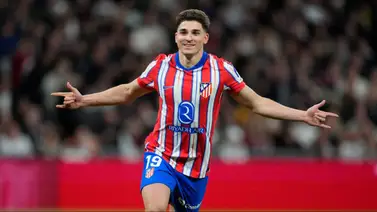 Julián Álvarez: “En España se habla mucho de mí y del Barcelona" Julián Álvarez: “En España se habla mucho de mí y del Barcelona"