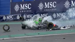 Fórmula 1: Gabriel Bortoleto sufrió brutal accidente en el Sprint del GP de Brasil
