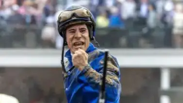 Por estas razones el jinete Junior Alvarado no estará presente hoy en New York Por estas razones el jinete Junior Alvarado no estará presente hoy en New York