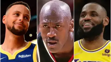 ¡En la mesa de los mejores! Stephen Curry se une a LeBron y James en este particular apartado ¡En la mesa de los mejores! Stephen Curry se une a LeBron y James en este particular apartado