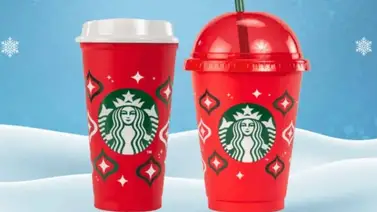 Celebra la navidad con el vaso rojo de Starbucks Celebra la navidad con el vaso rojo de Starbucks