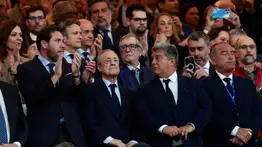 Mira cómo describe Joan Laporta el ambiente en el Bernabéu
