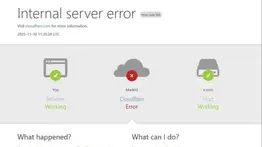 Interrupción de Cloudflare