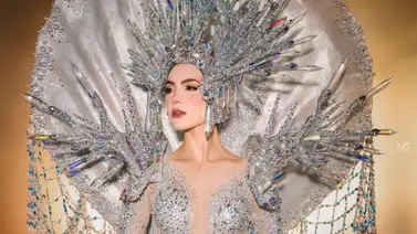 Stephany Abasali presentó su traje típico inspirado en Los Roques Stephany Abasali presentó su traje típico inspirado en Los Roques