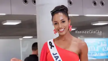 Miss Jamaica está internada en la UCI tras su caída en el Miss Universo Miss Jamaica está internada en la UCI tras su caída en el Miss Universo