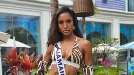 Última actualización sobre Miss Jamaica luego de su accidente en Miss Universo 2025