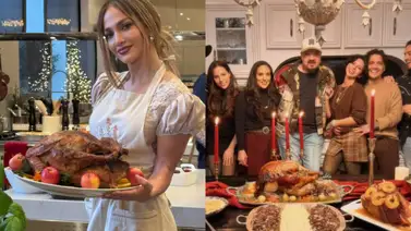 Día de Acción de Gracias: famosos celebran en compañía de seres queridos Día de Acción de Gracias: famosos celebran en compañía de seres queridos