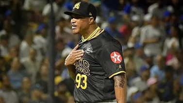 LIDOM: Pitcher de las Águilas Cibaeñas pierde los estribos tras polémica sentencia del umpire