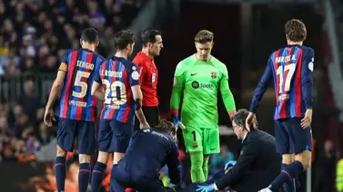 ¡Malas noticias para el Barcelona! Este jugador sigue sin entrenarse y es duda para el clásico contra el Atlético ¡Malas noticias para el Barcelona! Este jugador sigue sin entrenarse y es duda para el clásico contra el Atlético