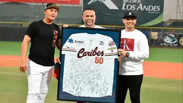 LVBP: ¡Familia jonronera! Así fue el primer jonrón del hijo de Eliézer Alfonzo en el beisbol venezolano (+Video) LVBP: ¡Familia jonronera! Así fue el primer jonrón del hijo de Eliézer Alfonzo en el beisbol venezolano (+Video)