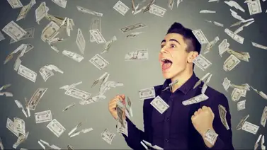 Así reaccionó un hombre al ganarse la lotería en Virginia Así reaccionó un hombre al ganarse la lotería en Virginia