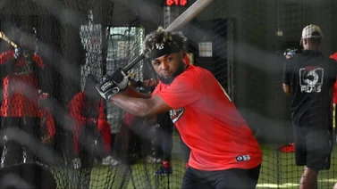 LIDOM: Junior Caminero está rumbo a una de las mejores temporada como novato de Leones del Escogido