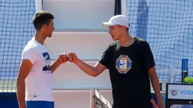 Djokovic sorprende a todos al apadrinar al que podría convertirse en su sucesor Djokovic sorprende a todos al apadrinar al que podría convertirse en su sucesor