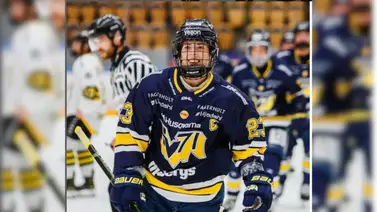Así fue la impactante lesión de una estrella del hockey europeo que podría dejarla en silla de ruedas para toda la vida (+Video) Así fue la impactante lesión de una estrella del hockey europeo que podría dejarla en silla de ruedas para toda la vida (+Video)