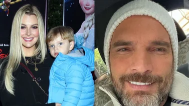 ¡Imperdible! Así reacciona Julián Gil tras el debut en la tv de su hijo Matías Gregorio con Marjorie de Sousa (+Detalles)