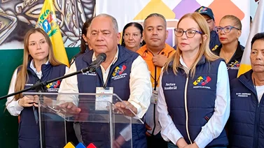 Presidente del CNE ejerció su derecho al voto y esto fue lo que dijo (+Video)