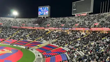 ¿Afición en contra? Reportan baja afluencia de Barcelonistas en el estadio de en Montjuic en el duelo contra el Atlético (+Video) ¿Afición en contra? Reportan baja afluencia de Barcelonistas en el estadio de en Montjuic en el duelo contra el Atlético (+Video)