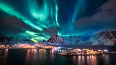 ¿Sabías que esto existía? Mira este espectáculo ártico que se apoderó del cielo canadiense