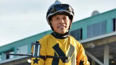 Jinete Samy Camacho logra hat trick en este hipódromo de Estados Unidos Jinete Samy Camacho logra hat trick en este hipódromo de Estados Unidos