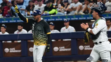 LVBP: José Alguacil valora la profundidad de la receptoría en los Leones del Caracas (+Video)