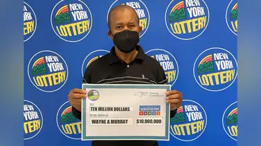 Hombre de Nueva York gana la lotería por segunda ocasión y se lleva premio de $10 millones de dólares Hombre de Nueva York gana la lotería por segunda ocasión y se lleva premio de $10 millones de dólares