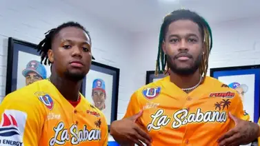 LVBP: Perreo cibernético de Maikel García y Ronald Acuña Jr con Tiburones de La Guaira LVBP: Perreo cibernético de Maikel García y Ronald Acuña Jr con Tiburones de La Guaira