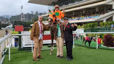 Este entrenador logra su primera victoria del año en La Rinconada Este entrenador logra su primera victoria del año en La Rinconada