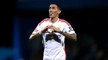 Este es el golazo olímpico que hizo Ángel Di María en la UEFA Champions League Este es el golazo olímpico que hizo Ángel Di María en la UEFA Champions League