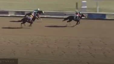 Jockey venezolano se luce en este hipódromo de Estados Unidos (+video)