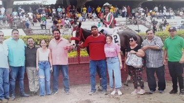 Jinete venezolano logra su primer triunfo en este hipódromo internacional