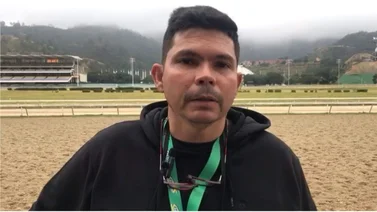 A José Luis Balzán le gusta esta yegua para subir al paddock en La Rinconada (+video)