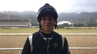 El jinete Rafael Solano cuenta con montas de gran chance para este domingo en La Rinconada (+Video)