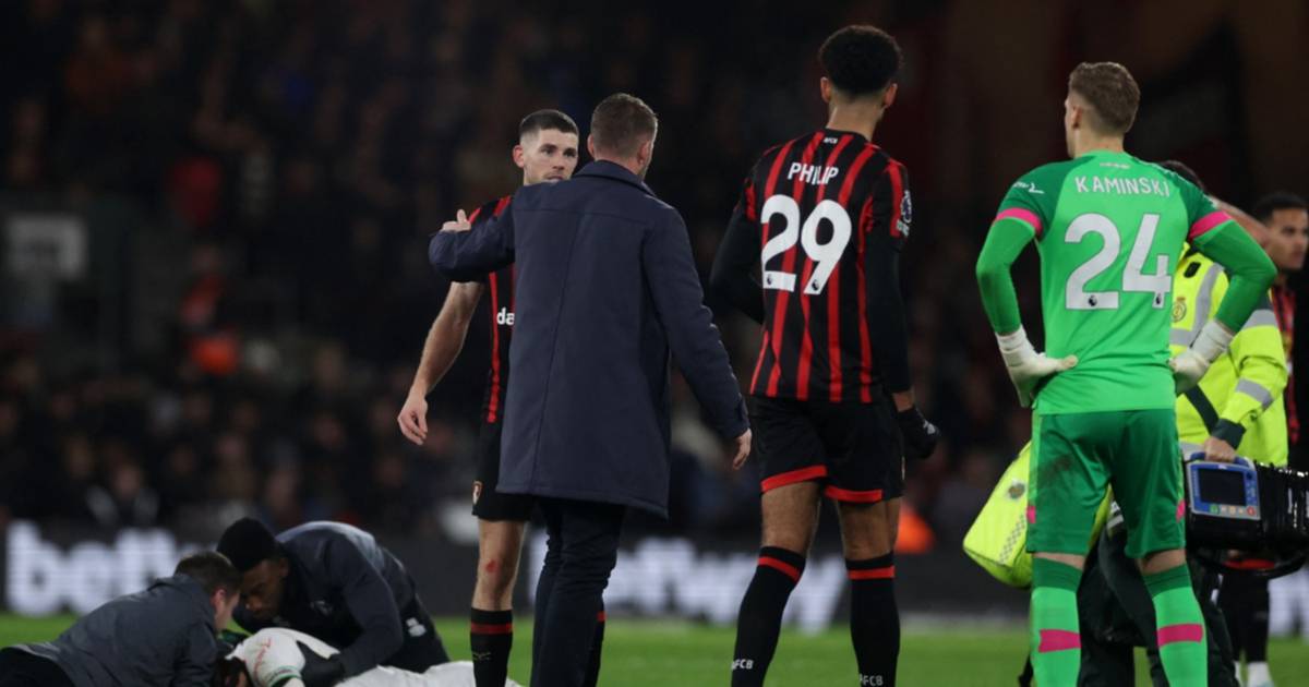 Premier League Así se vivió el momento de la suspensión del partido entre Bournemouth y Luton