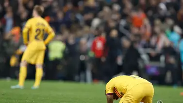 Barcelona logra un empate que sabe a poco en su visita a Mestalla Barcelona logra un empate que sabe a poco en su visita a Mestalla