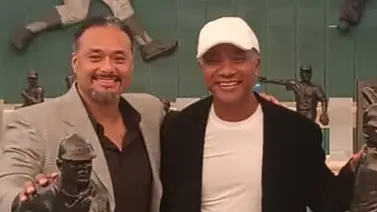 ¡Como tenía que ser! Johan Santana y Melvin Mora inmortales del beisbol venezolano (+Videos) ¡Como tenía que ser! Johan Santana y Melvin Mora inmortales del beisbol venezolano (+Videos)