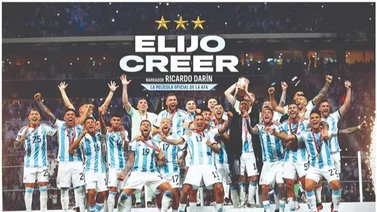 “Elijo Creer”: documental que trae relatos de Messi y otros sobre el último Mundial conseguido por Argentina
