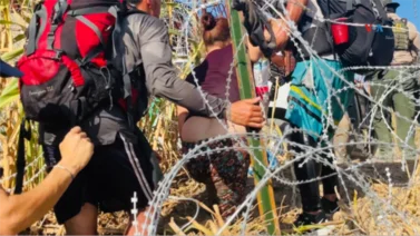 Así está la situación de los migrantes que llegan a Eagle Pass buscando entrar a EEUU