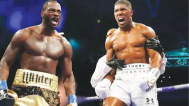 ¡Duelo de titanes! Anthony Joshua y Deontay Wilder se enfrentarán ¿Cuándo y dónde será este combate? ¡Duelo de titanes! Anthony Joshua y Deontay Wilder se enfrentarán ¿Cuándo y dónde será este combate?
