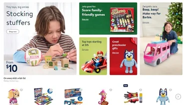 Ofertas que ofrece  Walmart para última hora en Navidad